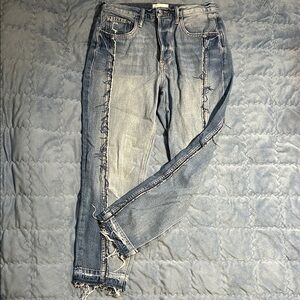 Frame cropped high rise Palomino jeans